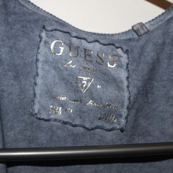 Blue long sleeve from Guess (womens) - Picture 2 of 2